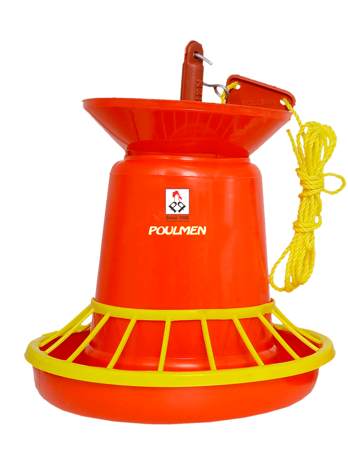CHICK FEEDER WITH GRILL & HOPPER