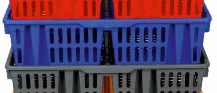 CHICK TRANSPORT BOX.NO.OF CHICKS BOX-100(DIMENSION LXBXH 670X500X145MM)